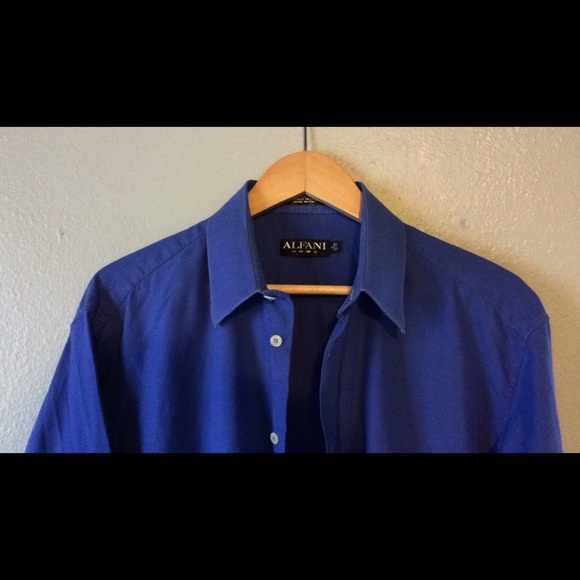 AlLFANI UOMO VTG Button Down Shirt 👊 - Picture 3 of 7